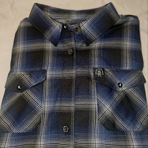 Women's XL Dixxon Flannel "suicidal tendencies" - Picture 1 of 4